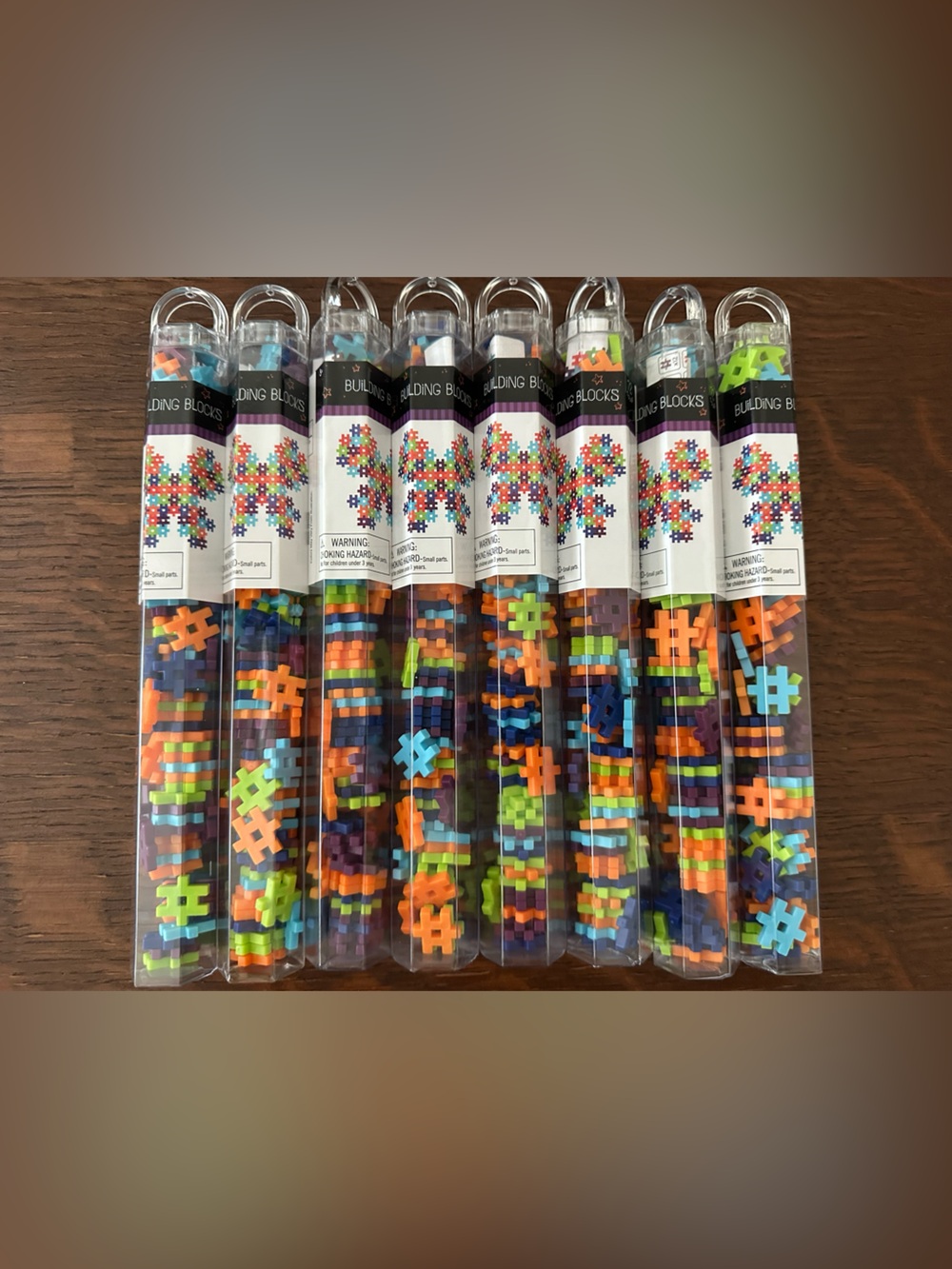 Target 2026 HALLOWEEN Multi-Colored Release Hashtag Building Blocks X8